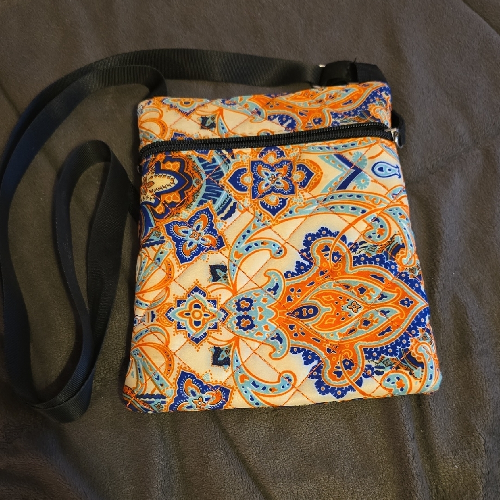 Paisley Print Crossbody Bag